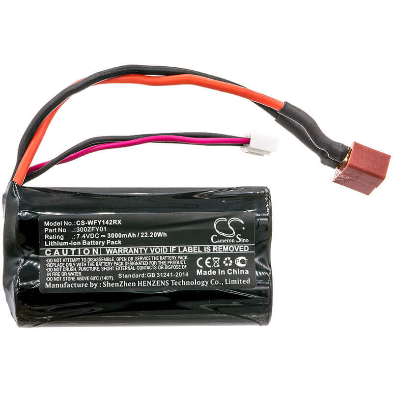 7.4V, Li-ion, 3000mAh, Cars battery fits Wltoys, 300zfy01, 12423, 12428, 22.2Wh Cars Cameron Sino Technology Limited