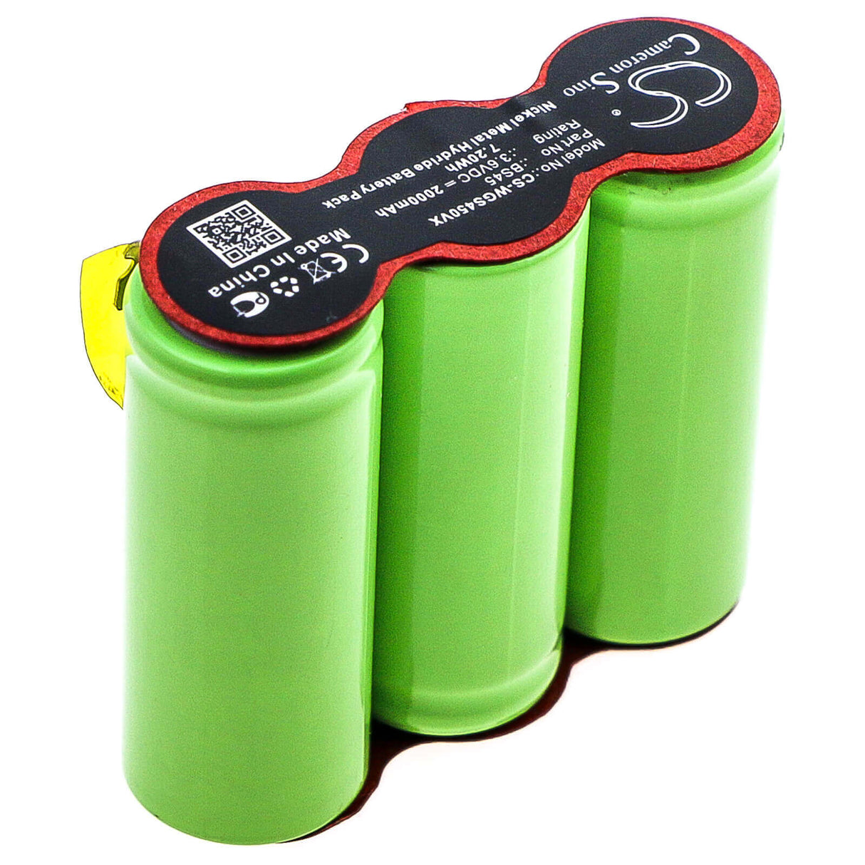 3.6V, Ni-MH, 2000mAh, Gardening Tools battery fits Wolf Garten, 70845 055, Grass Shears Accu 45 Serie B-d, Rasenschere, 7.20Wh Gardening Tools Cameron Sino Technology Limited (Power Tools)