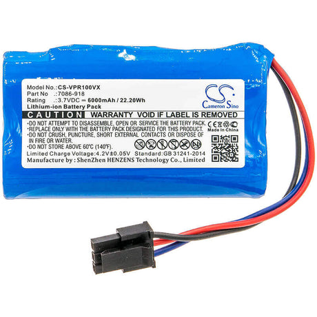 3.7V, Li-ion, 6000mAh, Gardening Tools battery fits Wolf Garten, 5031-m6-0011, 7086918, Accu Bs80, 22.2Wh Gardening Tools Cameron Sino Technology Limited (Power Tools)