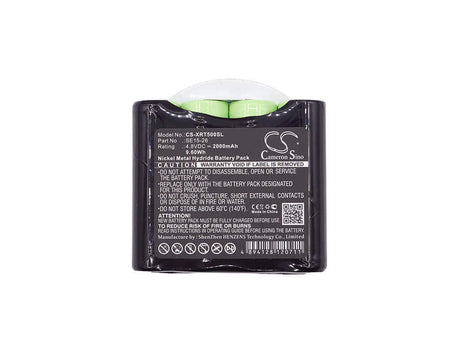 4.8V, Ni-MH, 2000mAh, Equipment battery fits X-rite, Se15-26, 500, 504, 9.6Wh Equipment, Survey, Test Cameron Sino Technology Limited