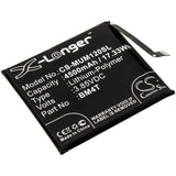 3.85V, Li-Polymer, 4500mAh, SmartPhone battery fits Xiaomi, Bm4t, 10x Pro 5g, M2004j7bc, 17.33Wh Mobile, SmartPhone Cameron Sino Technology Limited (Smartphone)