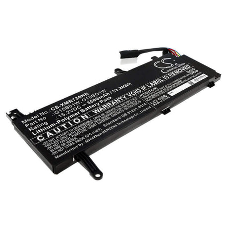 Battery For Xiaomi, 171502-ad, 171502-ai, 171502-ak 15.2v, 3500mah - 53.20wh Notebook, Laptop Cameron Sino Technology Limited   