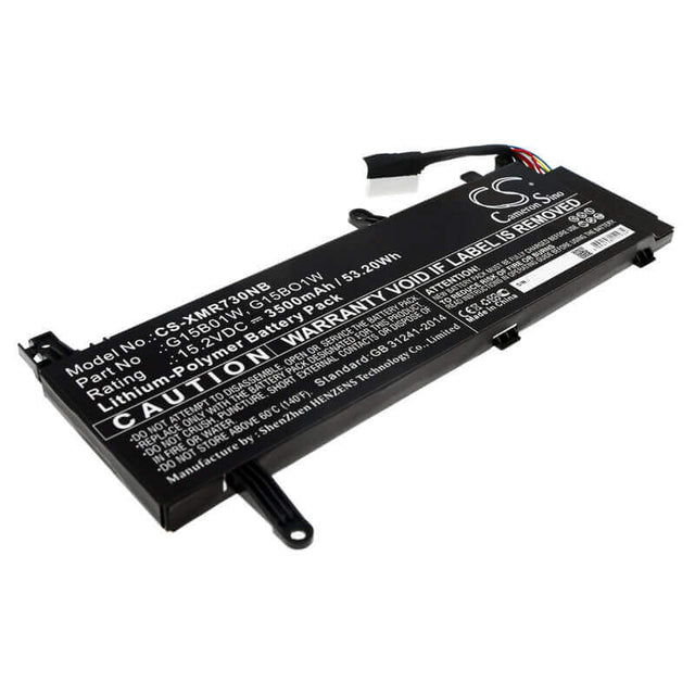 Battery For Xiaomi, 171502-ad, 171502-ai, 171502-ak 15.2v, 3500mah - 53.20wh Notebook, Laptop Cameron Sino Technology Limited   