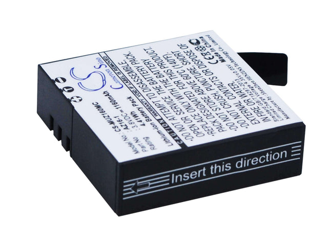 3.8V, Li-ion, 1160mAh, Camera battery fits Xiaomi, Az16-1, Az16, 4.408Wh Camera Cameron Sino Technology Limited (Camera)
