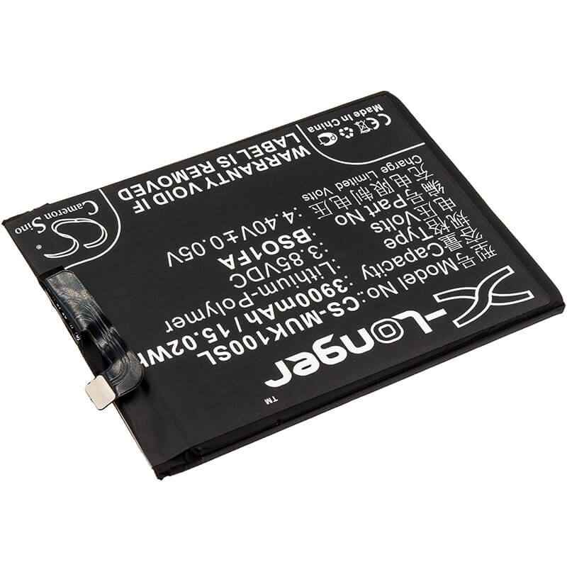 3.85V, Li-Polymer, 3900mAh, SmartPhone battery fits Xiaomi, Bso1fa, Black Shark, Black Shark Dual Sim, 15.02Wh Mobile, SmartPhone Cameron Sino Technology Limited (Smartphone)