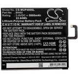 3.8V, Li-Polymer, 5800mAh, Tablet battery fits Xiaomi, Bn60, Clover, M1806d9e, 22.04Wh Tablet Cameron Sino Technology Limited