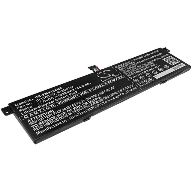 Notebook battery For Xiaomi, Inchmi Aair 13.3, Mi Notebook Air 13.3 2018 7.6v, 5250mah - 39.90wh Notebook, Laptop Cameron Sino Technology Limited