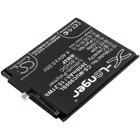 3.85V, Li-Polymer, 3950mAh, SmartPhone battery fits Xiaomi, Bm4f, M1906f9sc, Mi A3, 15.21Wh Mobile, SmartPhone Cameron Sino Technology Limited (Smartphone)
