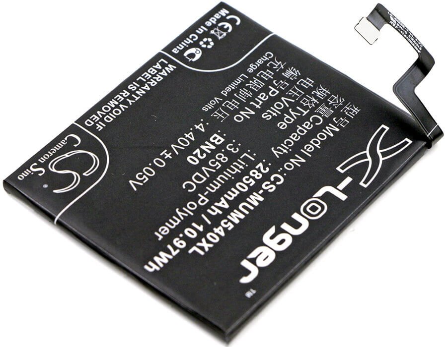 3.85V, Li-Polymer, 2850mAh, SmartPhone battery fits Xiaomi, Bn20, Meri, Mi 5c, 10.97Wh Mobile, SmartPhone Cameron Sino Technology Limited (Smartphone)