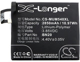 3.85V, Li-Polymer, 2850mAh, SmartPhone battery fits Xiaomi, Bn20, Meri, Mi 5c, 10.97Wh Mobile, SmartPhone Cameron Sino Technology Limited (Smartphone)
