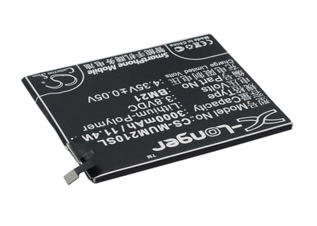 3.8V, Li-Polymer, 3000mAh, SmartPhone battery fits Xiaomi, Bm21, Libra, Mi Note, 11.4Wh Mobile, SmartPhone Cameron Sino Technology Limited (Smartphone)