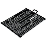 3.8V, Li-Polymer, 8400mAh, Tablet battery fits Xiaomi, Bn80, Mi Pad 4 Plus, 31.92Wh Tablet Cameron Sino Technology Limited