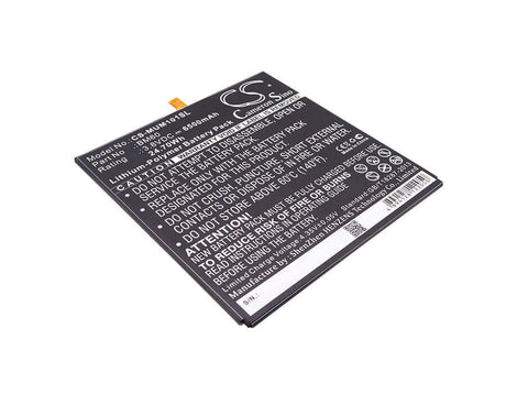 3.8V, Li-Polymer, 6500mAh, Tablet battery fits Xiaomi, Bm60, A0101, A0101 16gb, 24.70Wh Tablet Cameron Sino Technology Limited