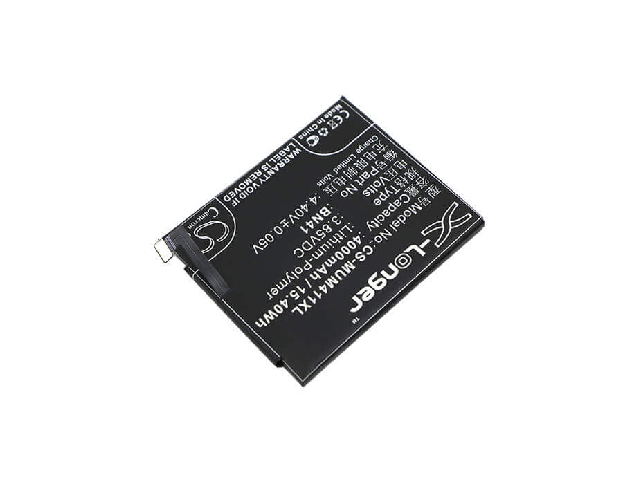 3.85V, Li-Polymer, 4000mAh, SmartPhone battery fits Xiaomi, Bn41, Note 4, Redmi Note 4, 15.4Wh Mobile, SmartPhone Cameron Sino Technology Limited (Smartphone)