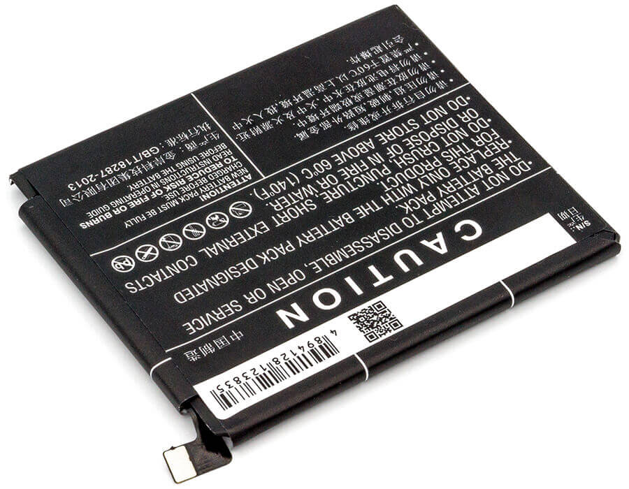 3.85V, Li-Polymer, 4000mAh, SmartPhone battery fits Xiaomi, Bn43, Note 4x ( China Version ), Redmi Note 4x ( China Version, 15.4Wh Mobile, SmartPhone Cameron Sino Technology Limited (Smartphone)