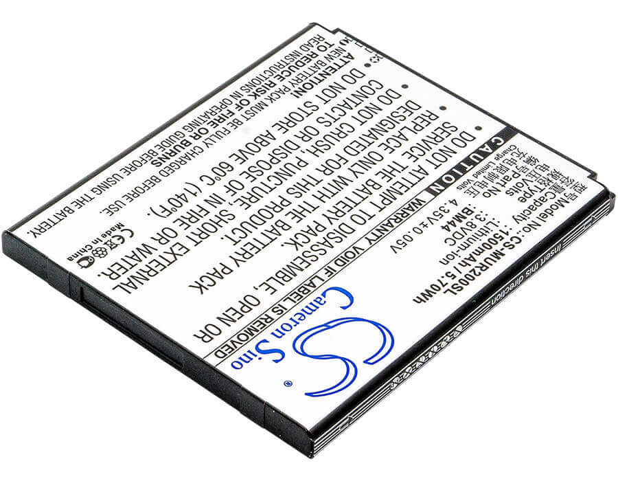 3.8V, Li-ion, 1500mAh, SmartPhone battery fits Xiaomi, Bm44, Redmi 2, Redmi 2a, 5.7Wh Mobile, SmartPhone Cameron Sino Technology Limited (Smartphone)