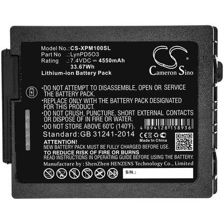 Tablet Battery For Xplore, 0b23-01h4000e, Lynpd5o3, Xlbm1 7.4v, 4550mah - 33.67wh Tablet Cameron Sino Technology Limited