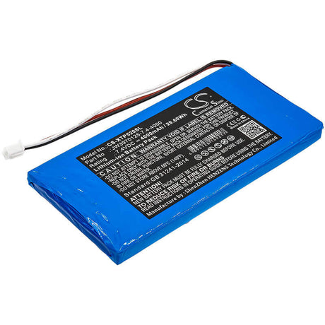 7.4V, Li-ion, 4000mAh, Diagnostic Scanner battery fits Xtool, Jw3970125-7.4-4000, P52, 29.6Wh Diagnostic Scanner Cameron Sino Technology Limited