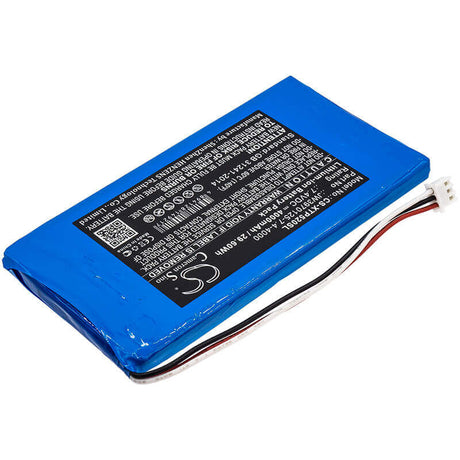 7.4V, Li-ion, 4000mAh, Diagnostic Scanner battery fits Xtool, Jw3970125-7.4-4000, P52, 29.6Wh Diagnostic Scanner Cameron Sino Technology Limited