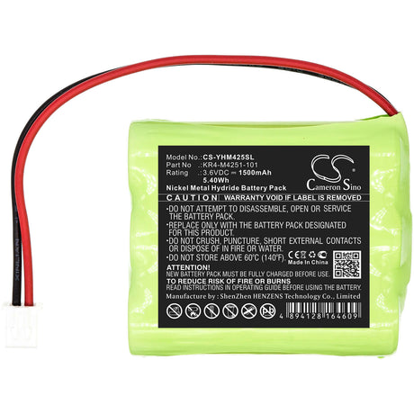 PLC Battery for Yamaha, Kr4-m4251-101 3.6v, 1500mah - 5.40wh PLC Cameron Sino Technology Limited