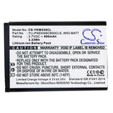 Cordless Phone battery For Yealink, W53, W53p 3.7v, 900mah - 3.33wh Cordless Phone Cameron Sino Technology Limited (Cordless Phone)
