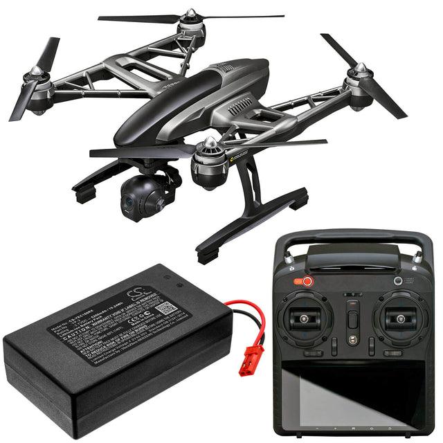 3.7V, Li-ion, 5200mAh, Remote Controller battery fits Yuneec, Yp-3, Q500, St10, 19.24Wh Remote Controller Cameron Sino Technology Limited