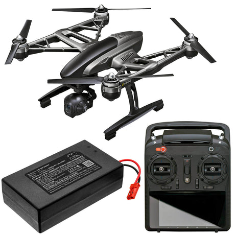 3.7V, Li-ion, 6800mAh, Remote Controller battery fits Yuneec, Yp-3, Q500, St10, 25.16Wh Remote Controller Cameron Sino Technology Limited