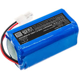 14.8V, Li-ion, 2600mAh, Vacuum battery fits Concept, Zaco, Briciola 2711, Briciola 2711/1, Briciola 2717, 38.48Wh Vacuum Cameron Sino Technology Limited