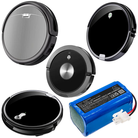 14.8V, Li-ion, 2600mAh, Vacuum battery fits Concept, Zaco, Briciola 2711, Briciola 2711/1, Briciola 2717, 38.48Wh Vacuum Cameron Sino Technology Limited