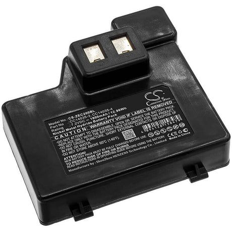 7.2V, Ni-MH, 1800mAh, Portable Printer battery fits Zebra, Cc14035-3, Cameo 2, 12.96Wh Portable Printer Cameron Sino Technology Limited