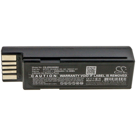 Barcode Scanner Battery For Zebra, Ds3600, Ds3678, Evm 3.7v, 3400mah - 12.58wh Barcode Scanner Cameron Sino Technology Limited