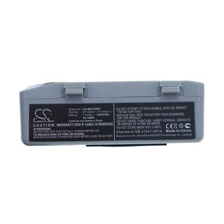 Barcode Scanner Battery For Zebra, Ql220, Ql220 Plus, Ql220+ 7.4v, 3400mah - 25.16wh Barcode Scanner Cameron Sino Technology Limited