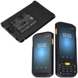 Barcode Scanner Battery For Zebra, Tc2x 3.8v, 3100mah - 11.78wh Barcode Scanner Cameron Sino Technology Limited