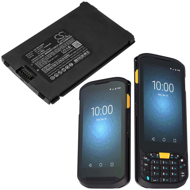 Barcode Scanner Battery For Zebra, Tc2x 3.8v, 3100mah - 11.78wh Barcode Scanner Cameron Sino Technology Limited
