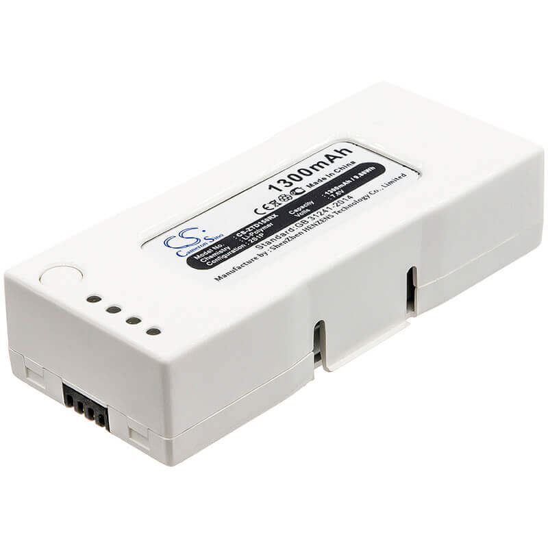 7.6V, Li-Polymer, 1300mAh, Drones battery fits Zerotech, D150, Dobby Pocket Selfie Drone, 9.88Wh Drones Cameron Sino Technology Limited