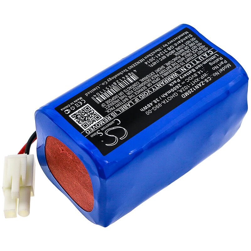 14.8V, Li-ion, 2600mAh, Medical battery fits Zondan, Ghota-99g-00, Apollo N1-a, D120d, 38.48Wh Medical Cameron Sino Technology Limited (Medical)