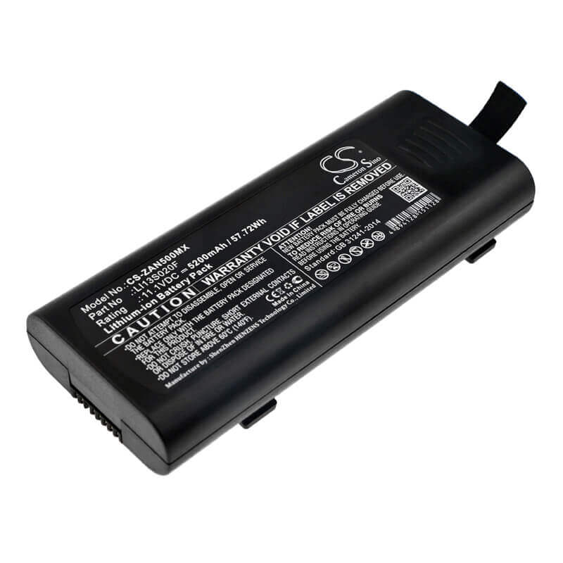 11.1V, Li-ion, 5200mAh, Medical battery fits Zondan, Li13s020f, Apollo N5, Zd120d, 57.72Wh Medical Cameron Sino Technology Limited (Medical)