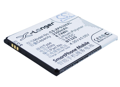 3.8V, Li-Polymer, 2300mAh, SmartPhone battery fits Zopo, Bt32s, Zp320, 8.74Wh Mobile, SmartPhone Cameron Sino Technology Limited (Suspended)