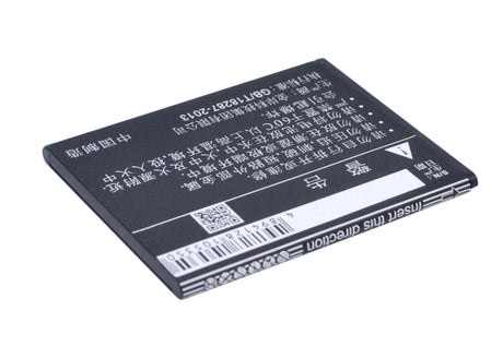 3.7V, Li-ion, 1700mAh, SmartPhone battery fits Zopo, Bt28s, 6470, Zp590, 6.29Wh Mobile, SmartPhone Cameron Sino Technology Limited (Suspended)