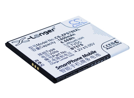 3.7V, Li-ion, 1800mAh, SmartPhone battery fits Zopo, Bt57s, 6560, Zp780, 6.66Wh Mobile, SmartPhone Cameron Sino Technology Limited (Smartphone)