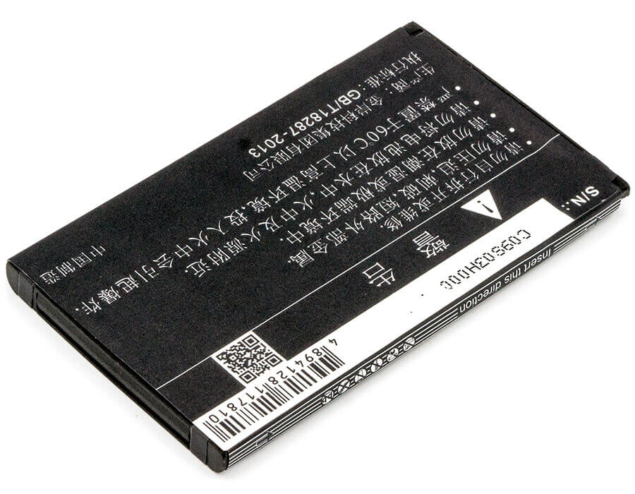 3.7V, Li-Polymer, 2500mAh, Hotspot battery fits Zte, Softbank, Li3827t43p3h544780, Pocket Wifi 303zt, 9.25Wh Hotspot Cameron Sino Technology Limited