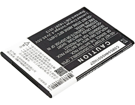 3.7V, Li-ion, 1500mAh, SmartPhone battery fits Zte, Li3714t42p3h765039, Af3, Af5, 5.55Wh Mobile, SmartPhone Cameron Sino Technology Limited (Smartphone)