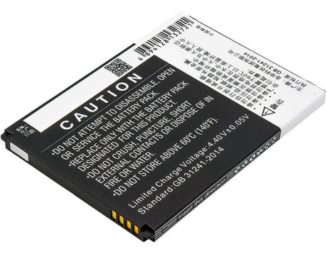 3.85V, Li-ion, 2800mAh, SmartPhone battery fits Zte, Li3928t44p4h735350, Avid Trio, Q802t, 10.78Wh Mobile, SmartPhone Cameron Sino Technology Limited (Smartphone)