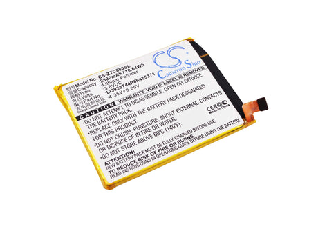 3.8V, Li-Polymer, 2800mAh, SmartPhone battery fits Zte, Li3928t44p8h475371, Axon Mini, Axon Mini B2015, 10.64Wh Mobile, SmartPhone Cameron Sino Technology Limited (Smartphone)