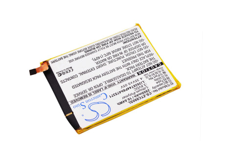 3.8V, Li-Polymer, 2800mAh, SmartPhone battery fits Zte, Li3928t44p8h475371, Axon Mini, Axon Mini B2015, 10.64Wh Mobile, SmartPhone Cameron Sino Technology Limited (Smartphone)
