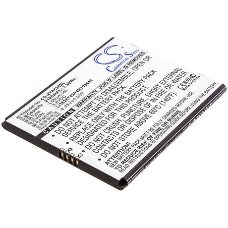3.8V, Li-ion, 2100mAh, SmartPhone battery fits Zte, Li3826t43p4h705949, Ba530, Ba606, 7.98Wh Mobile, SmartPhone Cameron Sino Technology Limited (Smartphone)