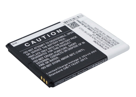 3.8V, Li-ion, 1500mAh, SmartPhone battery fits Amazing, Zte, Li3815t43p3h615142, A4c, 5.7Wh Mobile, SmartPhone Cameron Sino Technology Limited (Smartphone)