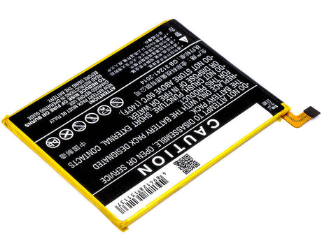 3.85V, Li-Polymer, 2700mAh, SmartPhone battery fits Zte, Li3927t44p8h786035, Blade V8, Bv0800, 10.4Wh Mobile, SmartPhone Cameron Sino Technology Limited (Smartphone)