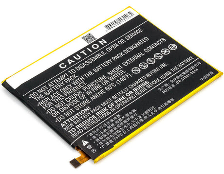 3.85V, Li-Polymer, 4050mAh, SmartPhone battery fits Zte, Li3940t44p8h937238, Blade Z Max, Z982, 15.59Wh Mobile, SmartPhone Cameron Sino Technology Limited (Smartphone)
