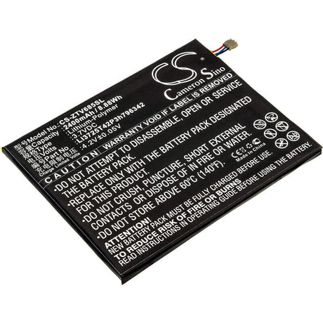 3.7V, Li-Polymer, 2400mAh, SmartPhone battery fits Zte, Li3725t42p3h796342, C865, C865m, 8.88Wh Mobile, SmartPhone Cameron Sino Technology Limited (Smartphone)